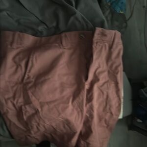 Pink Chino Shorts with Relaxed Cotton Blend